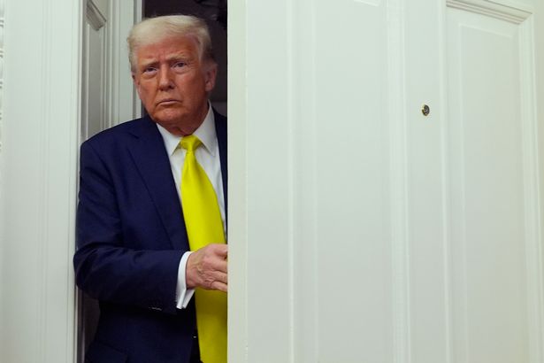 Donald Trump at the White House