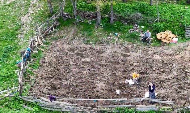 Picture shows the village in Turkey where the vast majority of the population are deaf and mute, undated. They are living in a rural neighborhood in Samsun. (Newsflash/NX)