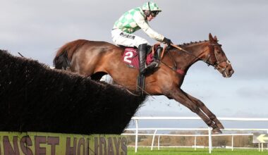 Grand National horse Celebre D'Allen which collapsed after having 'no more to give' dies two days after Aintree race - with jockey banned by officials