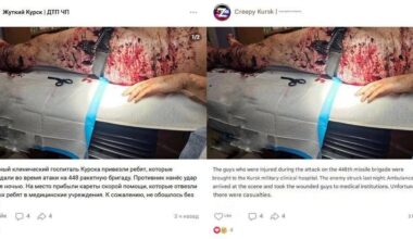 Last night, Ukraine struck a permanent deployment point of the russian 448th Missile Brigade in the Kursk region. This very unit is responsible for the April 13 missile attacks on civilians in the city of Sumy, with Iskander-M/KN-23 missiles. Here is one of the “wounded” from the deployment point