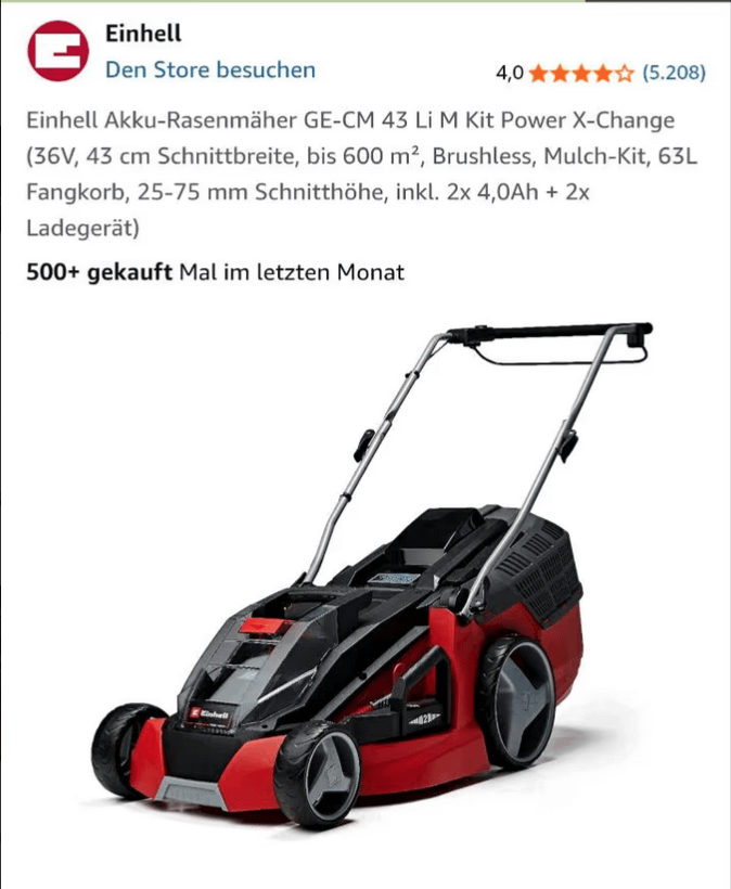 Akku-Rasenmäher - YAY or NAY?
