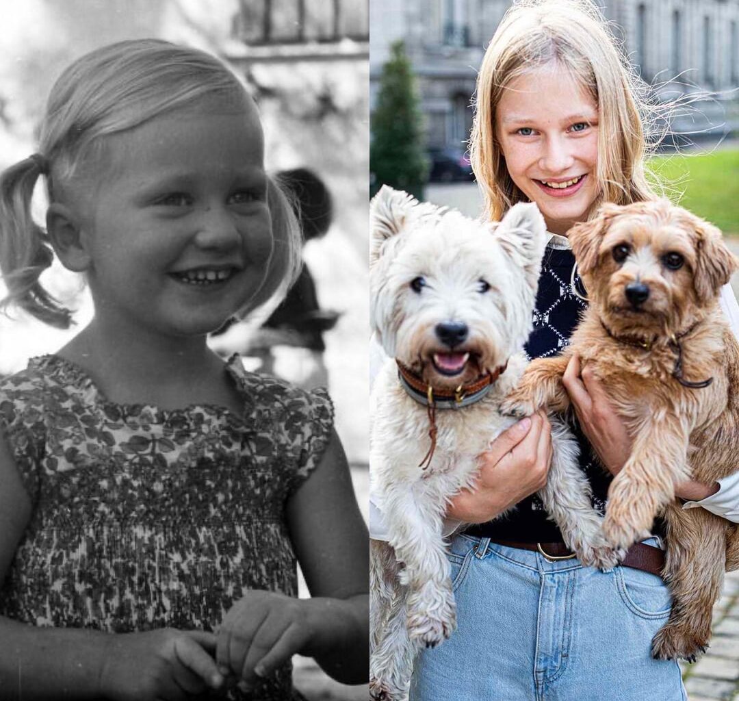 Princess Eléonore of Belgium Twinning with Her Aunt Astrid (Again)