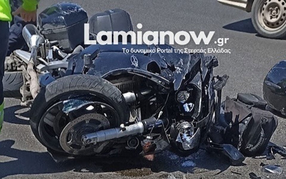 British motorcyclist injured in crash in central Greece