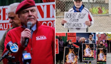 New Yorkers revolt against 'toxic' new neighborhood battery storage facilities as backlash grows to green energy law