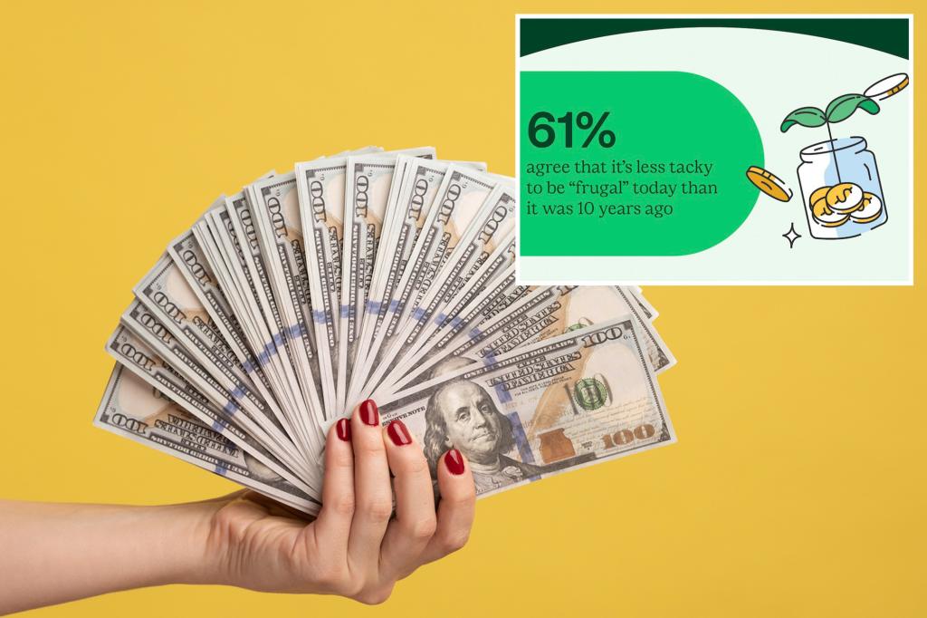 Survey reveals growing acceptance of frugality among Americans