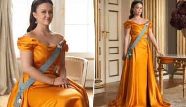 Princess Isabella of Denmark stuns in first official gala portraits to mark her 18th birthday