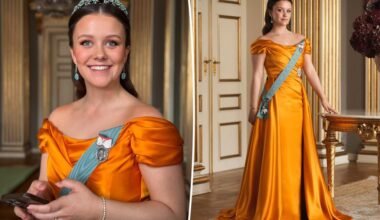 Princess Isabella of Denmark's official portrait divides fans as she's seen clutching her iPhone