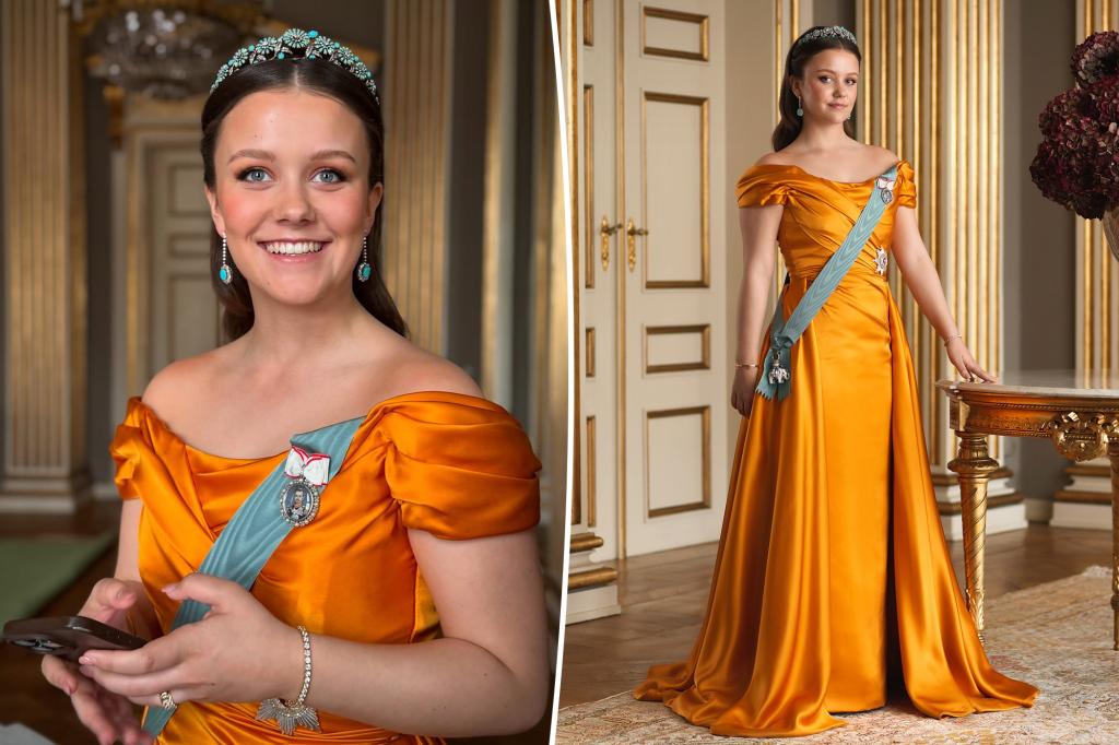 Princess Isabella of Denmark's official portrait divides fans as she's seen clutching her iPhone