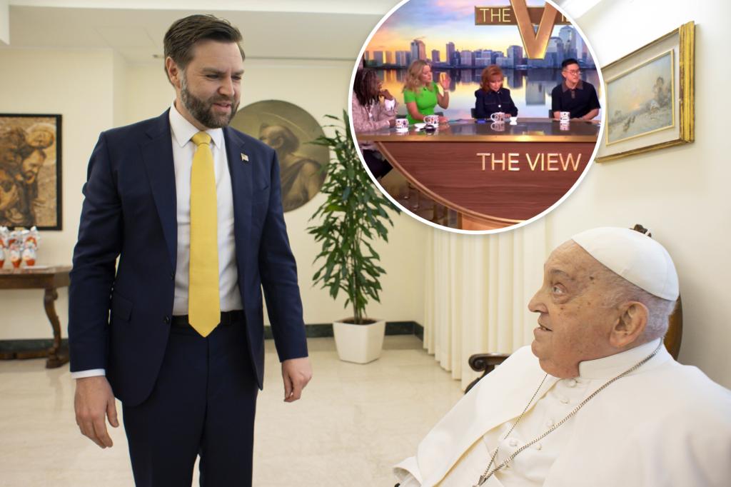 'SNL' star Bowen Yang calls JD Vance 'a pope killer' on 'The View'