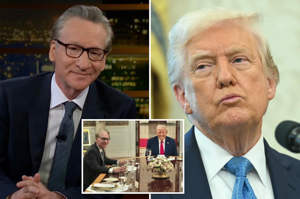 Bill Maher goes off on Trump weeks after friendly dinner with prez at White House: 'Flirting with authoritarianism'