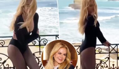 Nicole Kidman goes pantsless while on career break in France