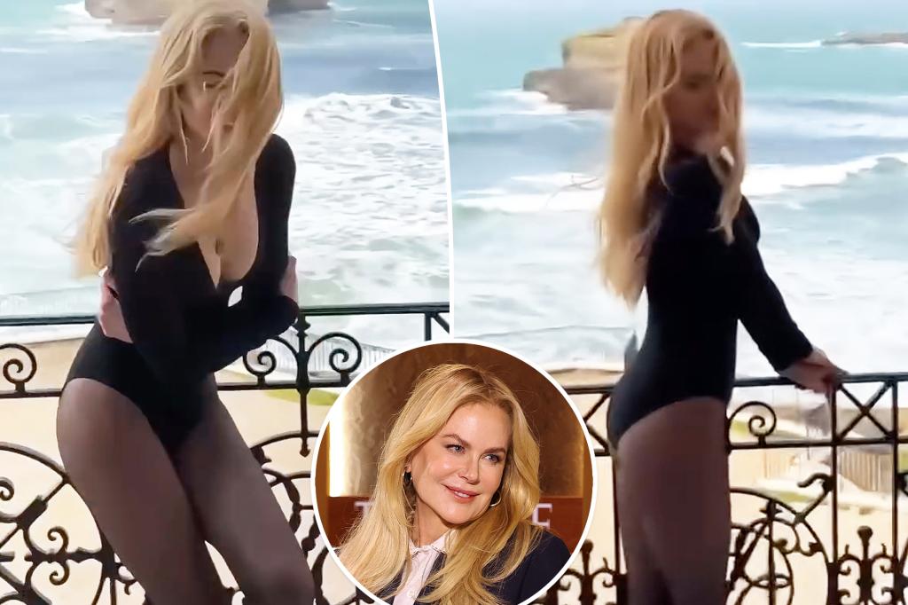 Nicole Kidman goes pantsless while on career break in France