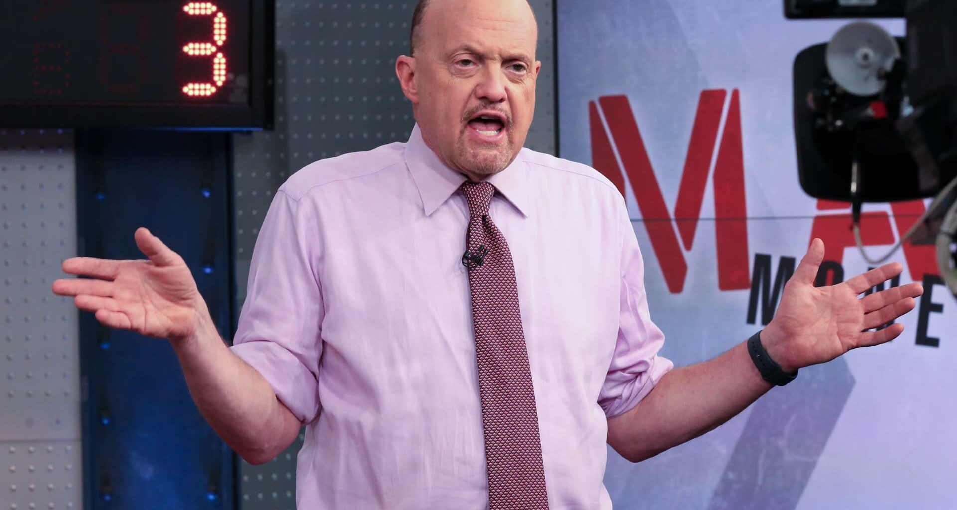 Jim Cramer says the market can't keep up with President Trump