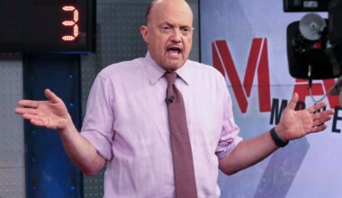 Jim Cramer says the market can't keep up with President Trump