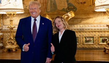 Italy's Giorgia Meloni to meet Trump amid trade standoff with Europe