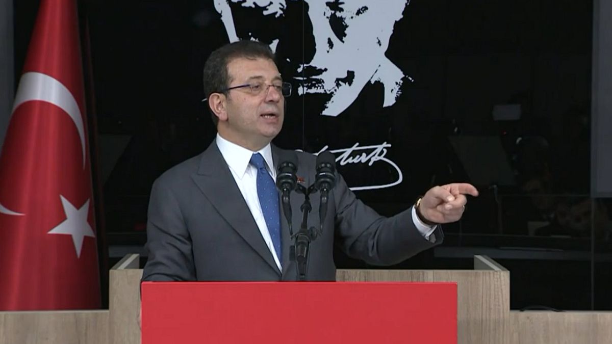 Turkish court rejects appeal seeking release of arrested mayor Ekrem Imamoglu