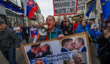 Protesters in Slovakia rally against legislation they say could harm NGOs' work