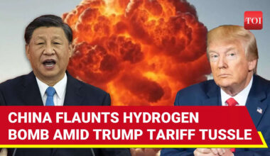 China 'SPOOKS' Trump With Own Non-Nuclear Hydrogen Bomb 15x Stronger Than TNT Amid Tariff War