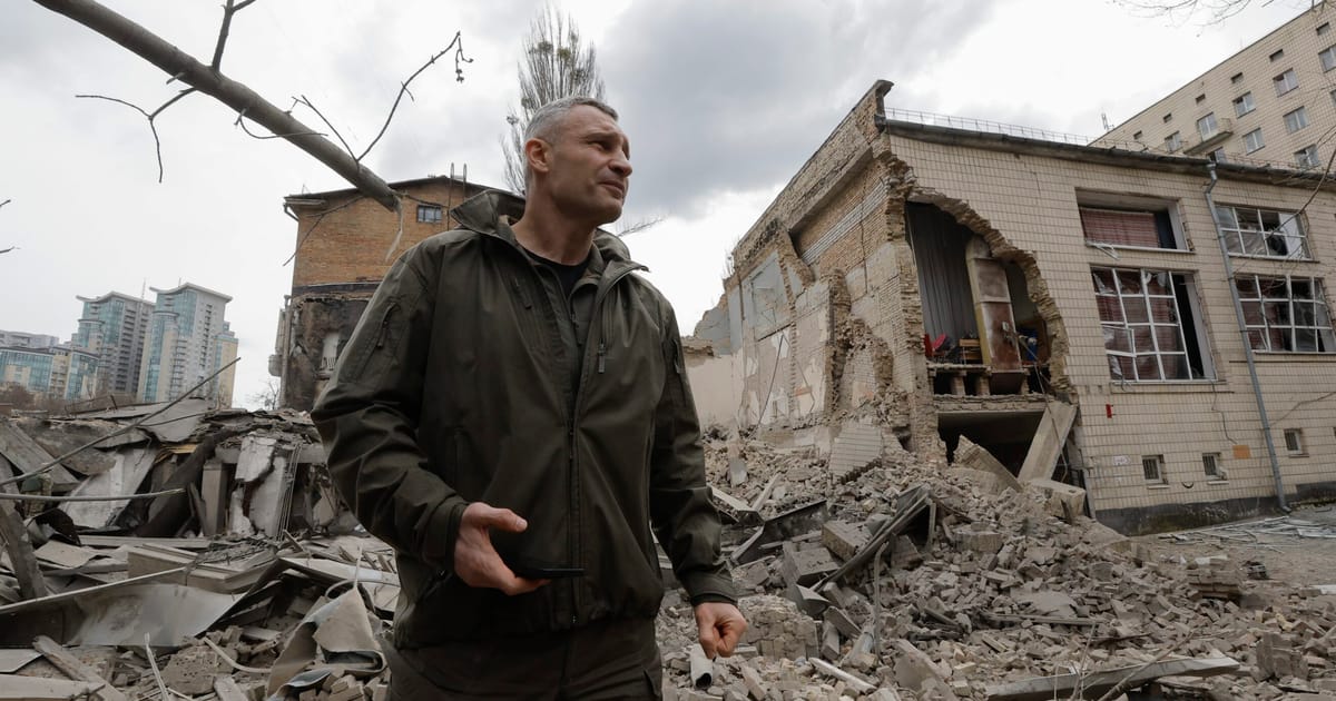 Ukraine may have to give up land to Russia, Kyiv Mayor Vitali Klitschko admits – POLITICO