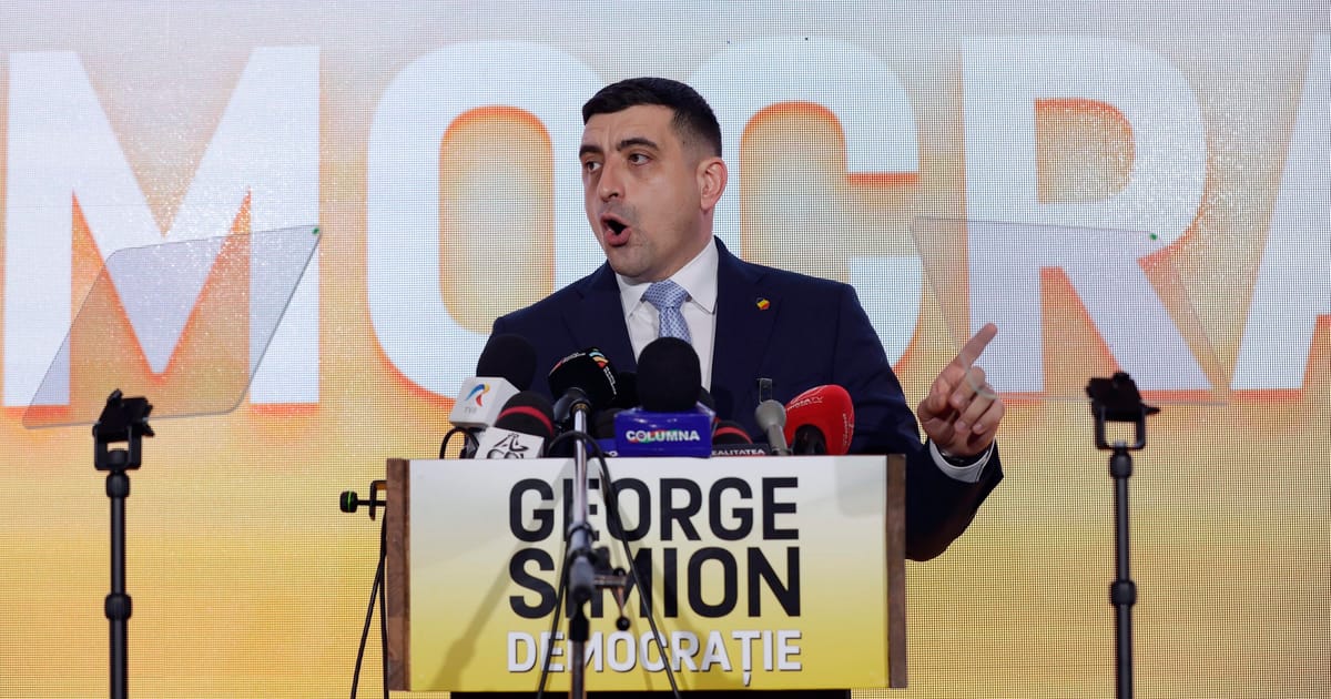 MAGA man leads the field before Romanian election rerun – POLITICO