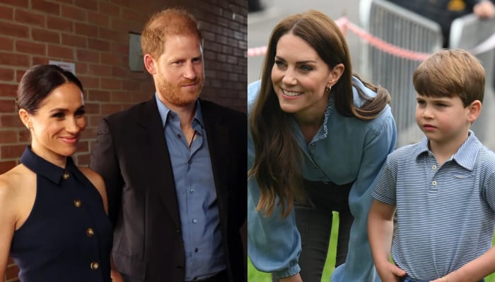 Prince Harry, Meghan Markle celebrate as William, Kates son Louis turns 7