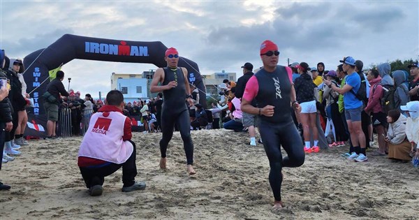 Japan's Watanabe wins Ironman Taiwan in Penghu amid rough seas