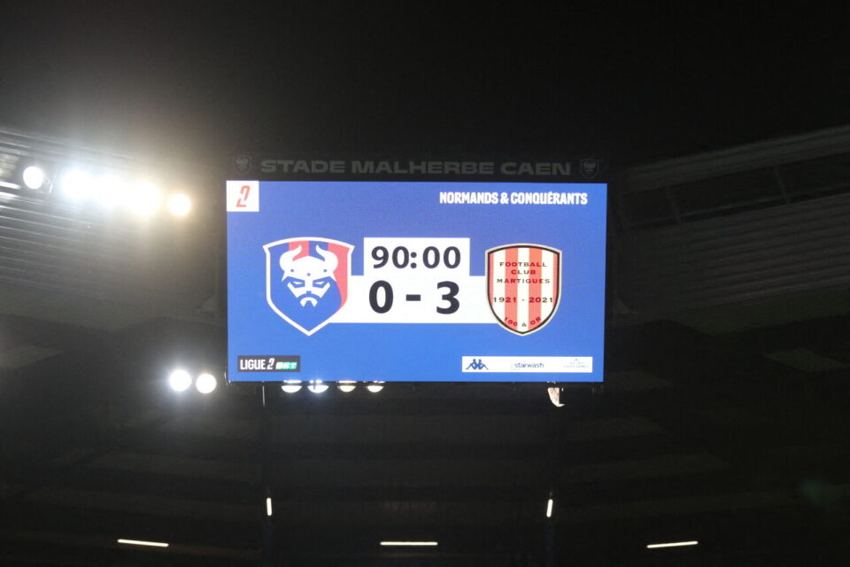 Le SM Caen aura bu le calice jusqu'à la lie, ce vendredi 18 avril 2025, face à Martigues.