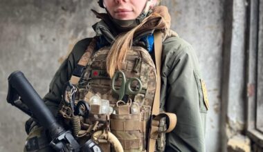 "Maria didn’t wait for history to be written. She picked up her rifle and wrote it herself. She is a combat medic of the 95th Air Assault Brigade. Glory to the women defending Ukraine." - MoD
