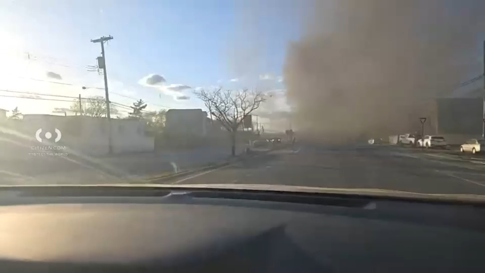 Business that makes porta-potties goes up in flames in Queens; 2 injured including firefighter