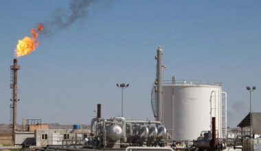 Iraq 38th in natural gas consumption