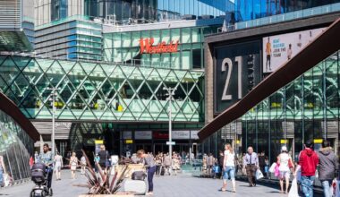 Two teenage boys charged after seat thrown from third floor of Westfield shopping centre