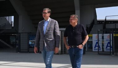 Aleksandar Vučić in Zoran Janković