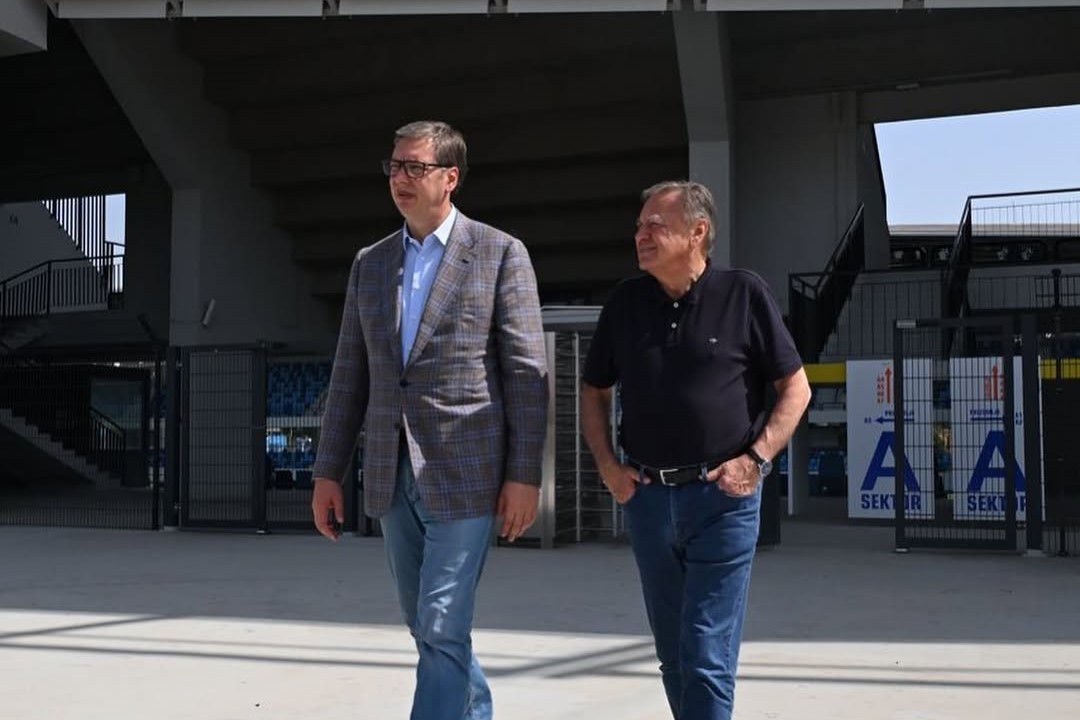 Aleksandar Vučić in Zoran Janković