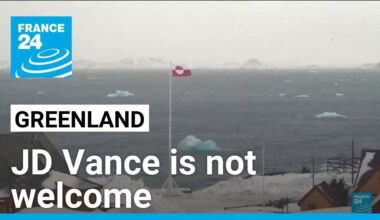 Greenlanders outraged by JD Vance’s controversial visit • FRANCE 24 English