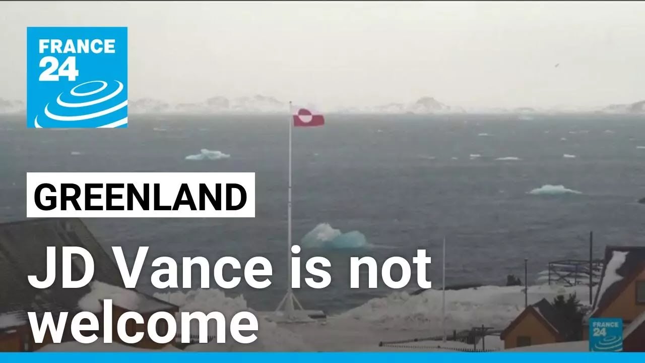 Greenlanders outraged by JD Vance’s controversial visit • FRANCE 24 English