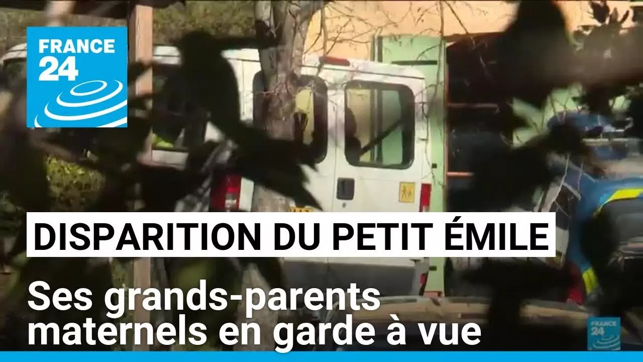 Disparition du petit Emile : ses grands-parents maternels en garde à vue • FRANCE 24