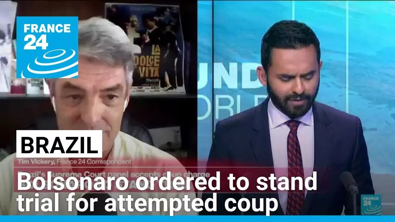 Brazil's Jair Bolsonaro ordered to stand trial for attempted coup • FRANCE 24 English