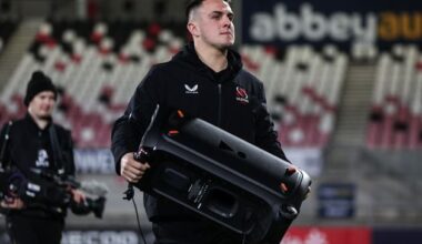Ulster sweating on Ireland international duo’s fitness ahead of crunch Bordeaux clash