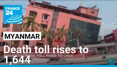 Global aid effort begins in Myanmar as junta lets in foreing rescuers • FRANCE 24 English
