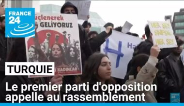 Turquie : le premier parti d'opposition appelle à un grand rassemblement • FRANCE 24