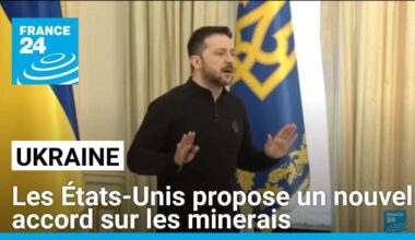 L'Ukraine a reçu des États-Unis une nouvelle version de l'accord sur les minerais • FRANCE 24