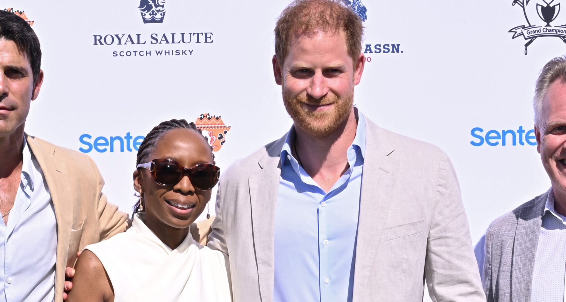 Prince Harry With Sentebale