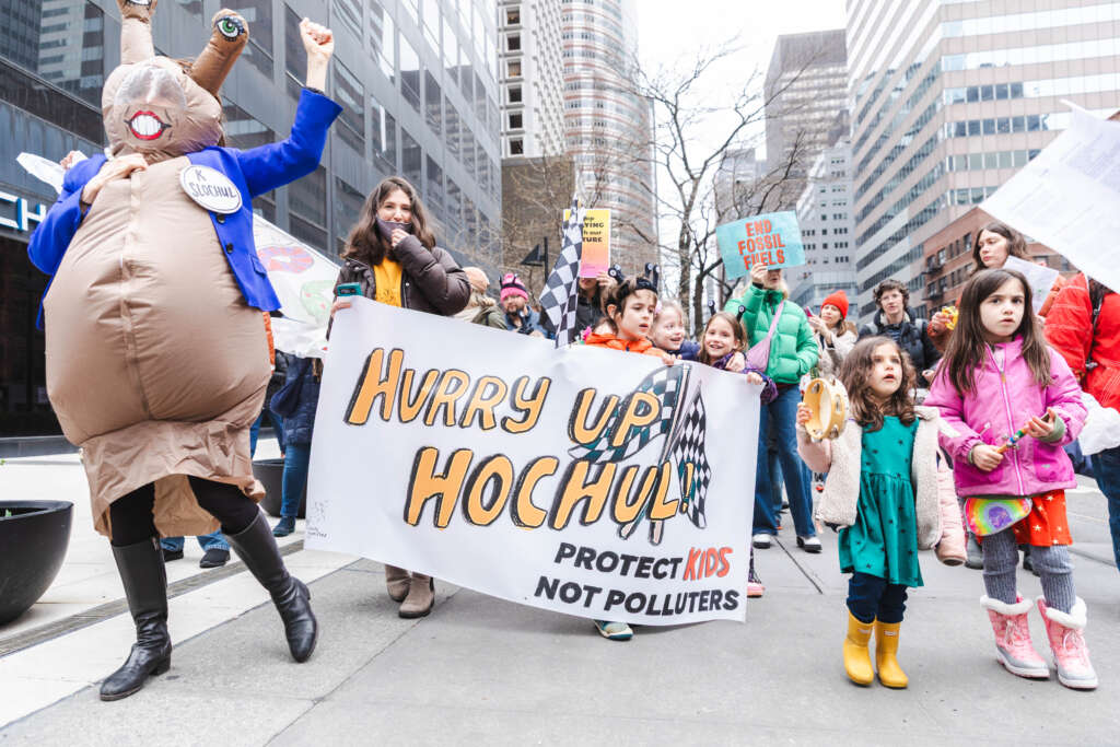 climate action rally
