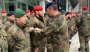 Germany is deploying troops to another country on a long-term basis for the first time since World War II - It's putting thousands of soldiers in Lithuania, a NATO member that borders Russia.