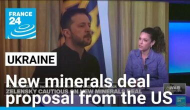 Ukraine’s Zelensky cautious on new mineral deal proposal from the US • FRANCE 24 English