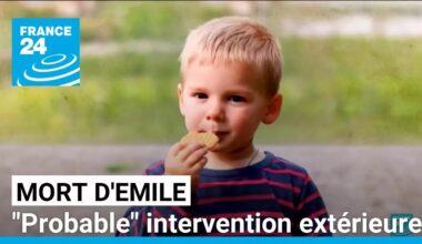 Mort d'Emile : "probable" intervention extérieure, la piste familiale pas refermée • FRANCE 24