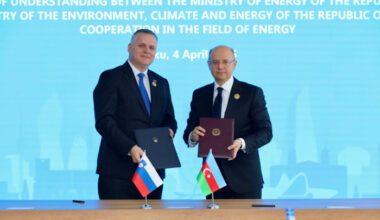 Azerbaijan, Slovenia sign energy cooperation memorandum 