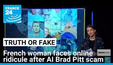 How an AI Brad Pitt conned a woman out of €830,000, triggering online mockery • FRANCE 24