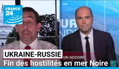 Fin des hostilités en mer Noire : la Maison Blanche annonce un accord • FRANCE 24
