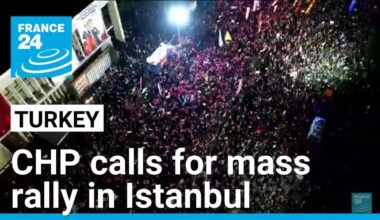 Turkey opposition calls for mass protests in Istanbul over Ekrem Imamoglu arrest • FRANCE 24